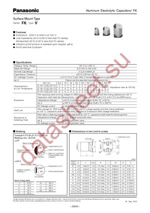 EEE-FK1C331GP datasheet  